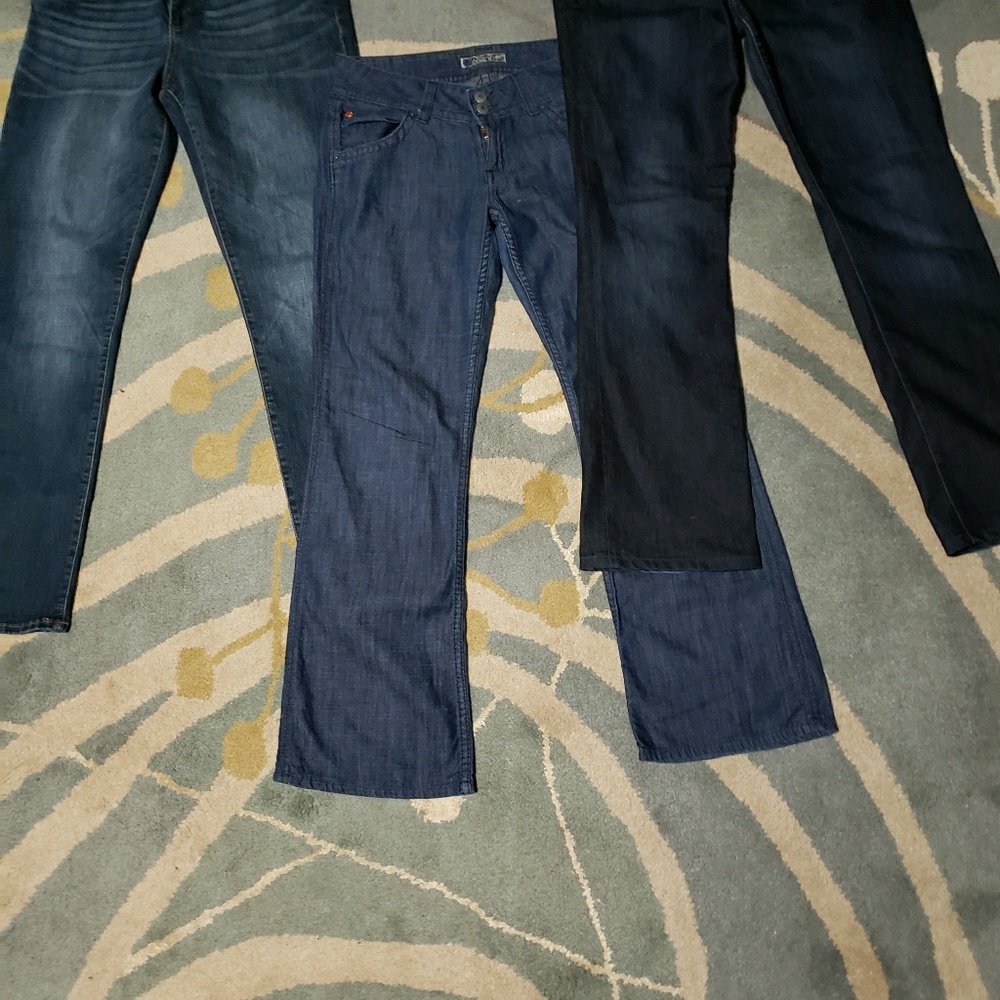 3 pairs of Jean's- Joe's, Hudson, Kut